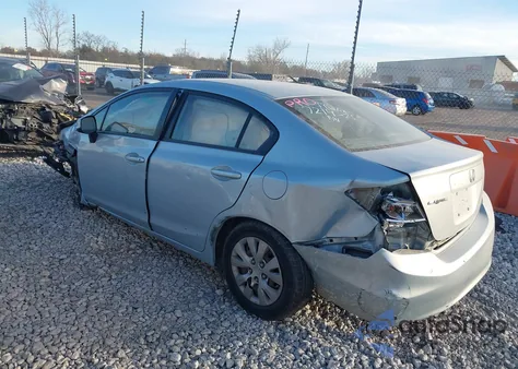 2012 Honda Civic Lx из США, поврежденный, VIN 19XFB2F59CE035196